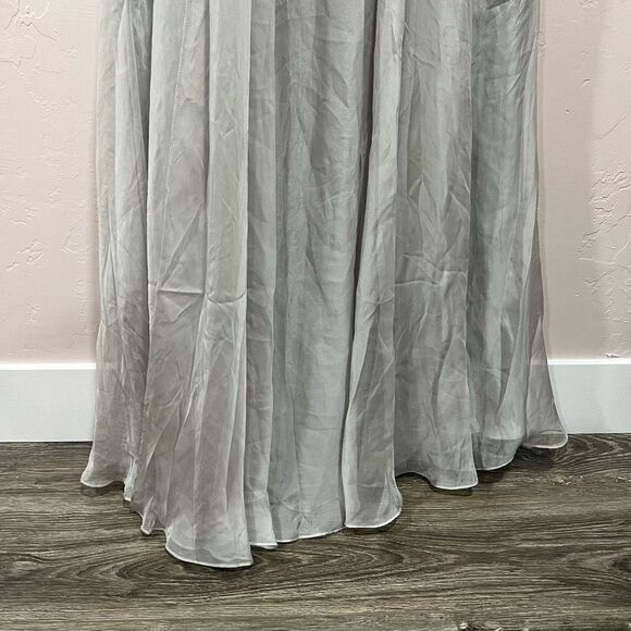 Silver Prom Dress - Picture 4 of 8